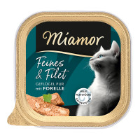 Miamor Feine Filets Geflügel Pur&Forelle Miamor Feine Filets Geflügel Pur&Forelle