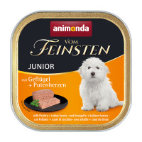 Animonda Vom Feinsten Junior mit Geflügel + Putenherzen Animonda Vom Feinsten Junior mit Geflügel + Putenherzen