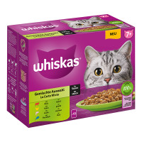 Whiskas Whiskas Multipack 7+ Gemischte Auswahl in Sauce Whiskas Whiskas Multipack 7+ Gemischte Auswahl in Sauce