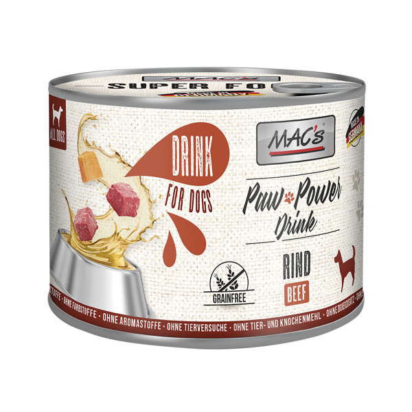 MAC´s DOG Paw Power Drink Rind