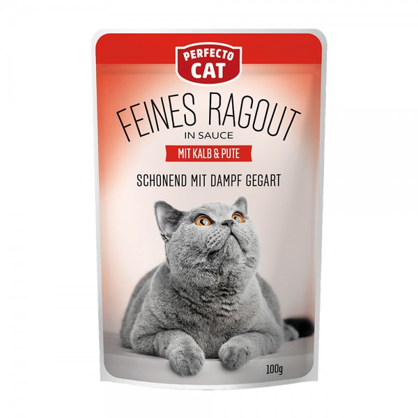 Perfecto Cat Feines Ragout Kalb & Pute