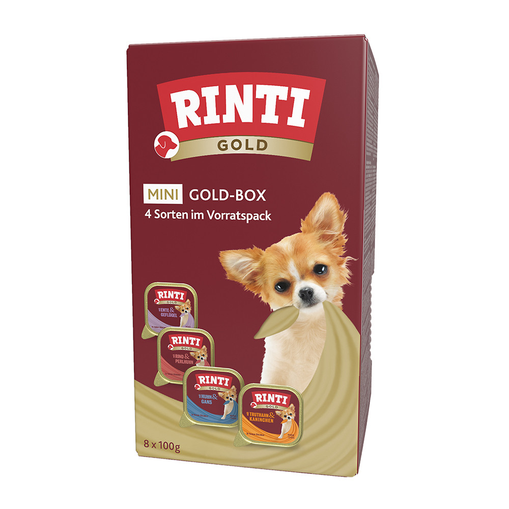 Rinti Gold Mini - Goldbox | Nassfutter | Hundefutter | Hund 