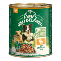James Wellbeloved Grain Free Truthahn mit Gemüse in Pastete James Wellbeloved Grain Free Truthahn mit Gemüse in Pastete