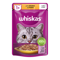 Whiskas Whiskas 1+ mit Huhn in Gelee Whiskas Whiskas 1+ mit Huhn in Gelee