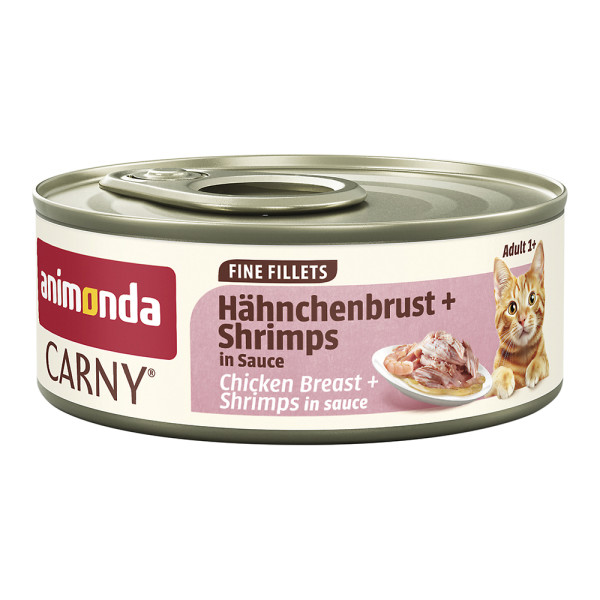 Animonda Carny Adult Hühnchenbrust & Shrimps in Sauce