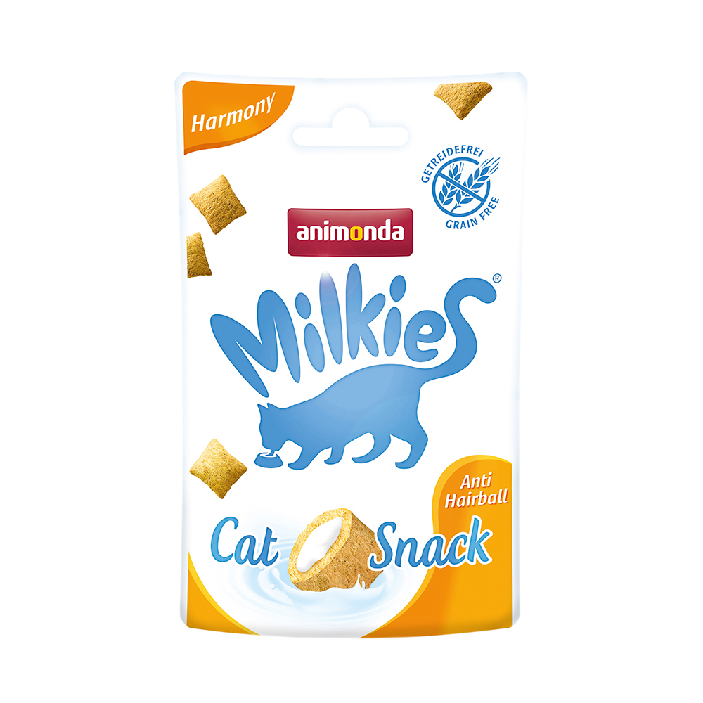 Animonda Milkies Knusperkissen Hamony- Anti Hairball | Snacks