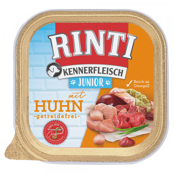 Rinti Kennerfleisch Junior mit Huhn