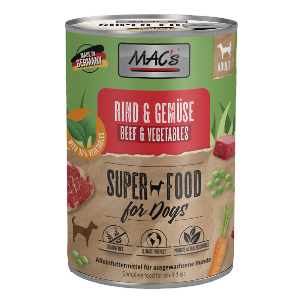 MAC´s DOG Rind & Gemüse