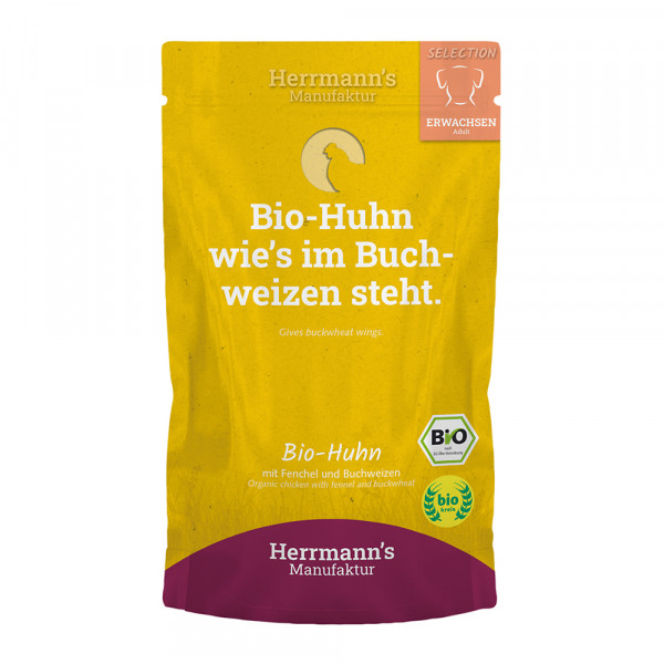 Herrmanns Bio-Huhn mit Fenchel und Buchweizen