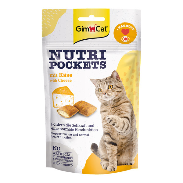 GimCat Nutri Pockets mit Käse