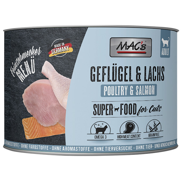 MAC´s CAT Feinschmecker Geflügel und Lachs