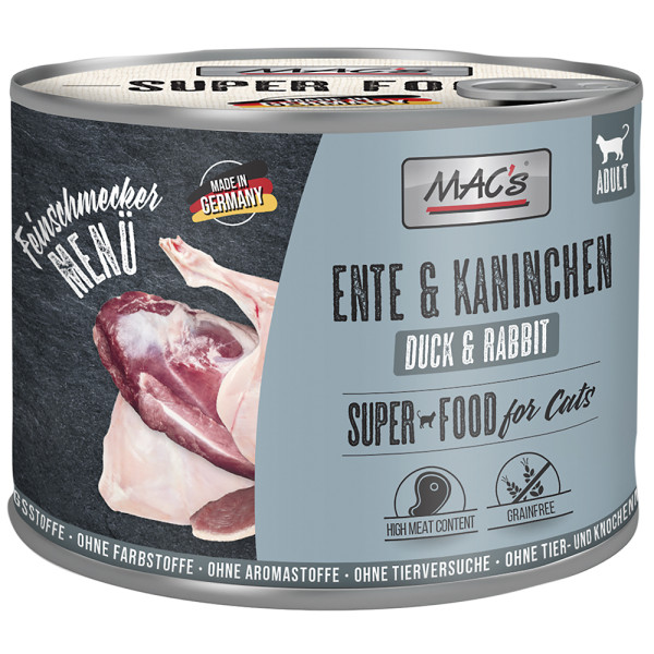 MAC´s CAT Feinschmecker Ente und Kaninchen
