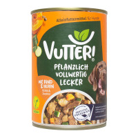 Vutter! Schmeckt wie Rind & Huhn Vutter! Schmeckt wie Rind & Huhn