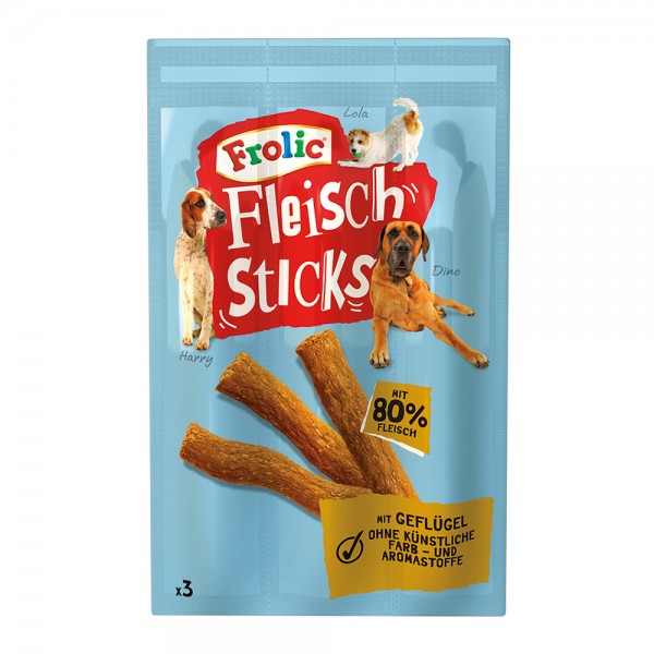 Frolic Sticks Geflügel 3St