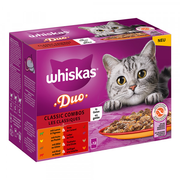 Whiskas Whiskas Multipack DUO Classic Combos in Gelee