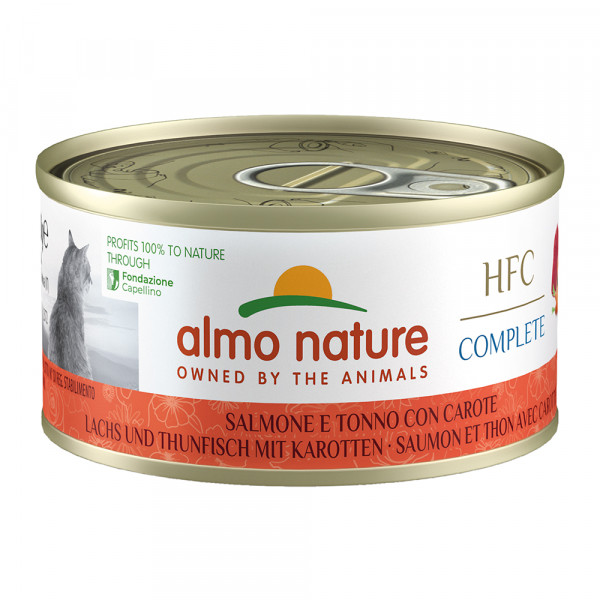 Almo Nature HFC Complete - Salmon and Tuna with Carrot