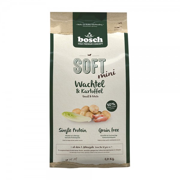 Bosch Soft Mini Wachtel & Kartoffel
