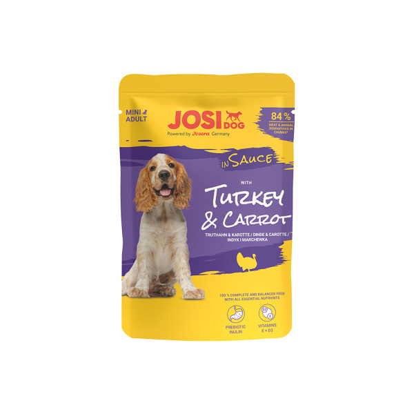 JosiDog Turkey & Carrot in Sauce