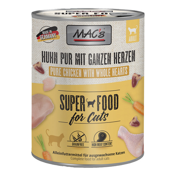 MAC´s CAT Huhn PUR mit ganzen Herzen