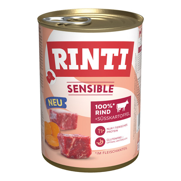 Rinti Sensible Rind & Süßkartoffel