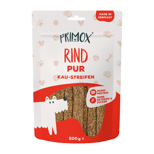 Primox Kaustreifen Rind pur 500g