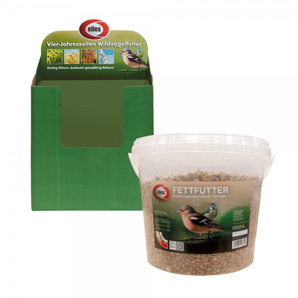 elles Fettfutter 2,5 kg Eimer 1/2 Chep Display
