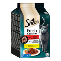 Sheba Fresh Cuisine Rind, Weißfisch & Huhn Sheba Fresh Cuisine Rind, Weißfisch & Huhn