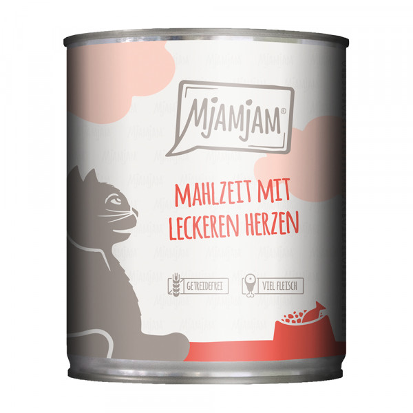 MjAMjAM Mahlzeit mit leckeren Herzen