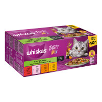 Whiskas Whiskas Tasty Mix Multipack Chef's Choice in Sauce Whiskas Whiskas Tasty Mix Multipack Chef's Choice in Sauce