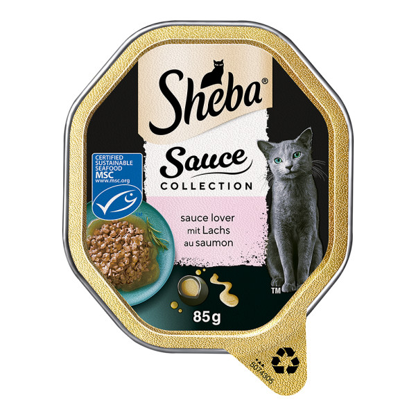 Sheba Sauce Collection Lover mit Lachs (MSC)