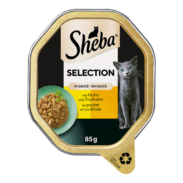 Sheba Selection Sauce mit Huhn und Truthahn