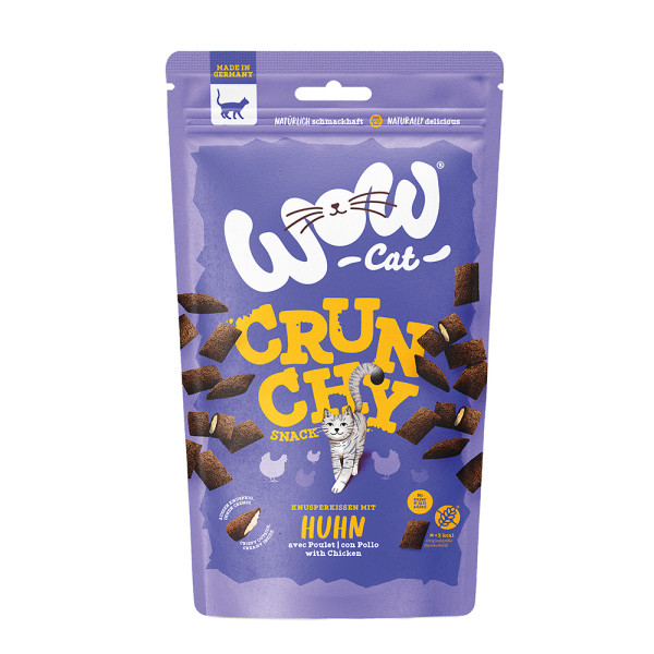 WOW CAT Crunchy Snack Huhn