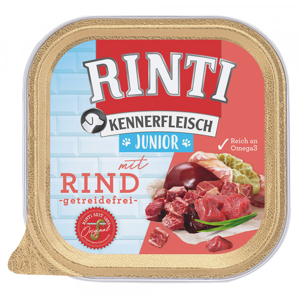 Rinti Kennerfleisch Junior mit Rind