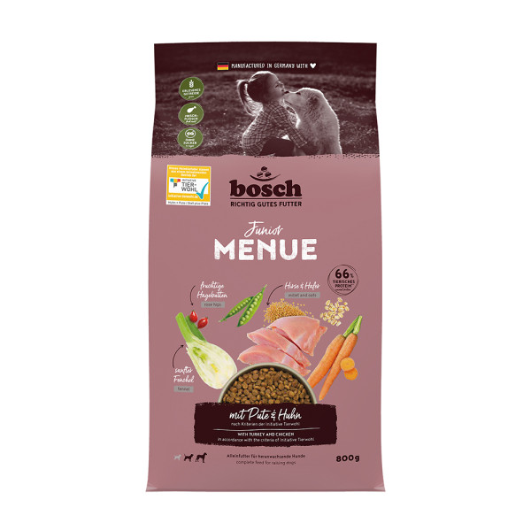Bosch HPC MENUE Junior mit TW-Huhn + Pute