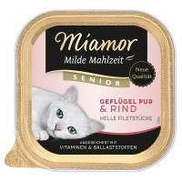 Miamor Milde Mahlzeit Senior Geflügel & Rind Miamor Milde Mahlzeit Senior Geflügel & Rind