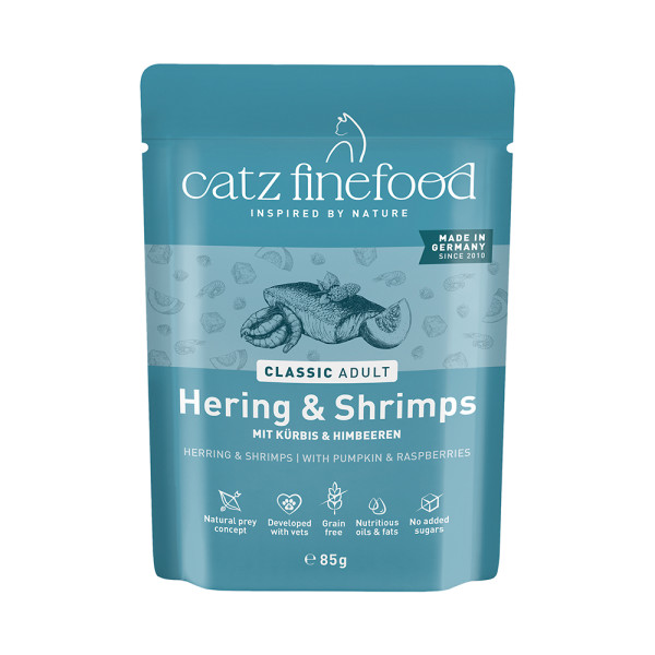 Catz Finefood CLASSIC Hering & Shrimps