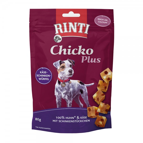 Rinti Chicko Plus Käse-Schinken-Würfel