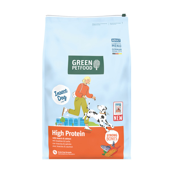 Green Petfood GPF Dog High Protein with Insects