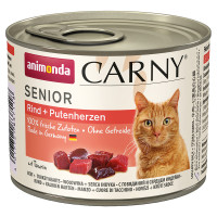 Animonda Carny Senior Rind + Putenherzen Animonda Carny Senior Rind + Putenherzen
