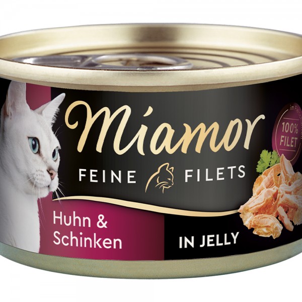 Miamor Feine Filets in Jelly Huhn & Schinken