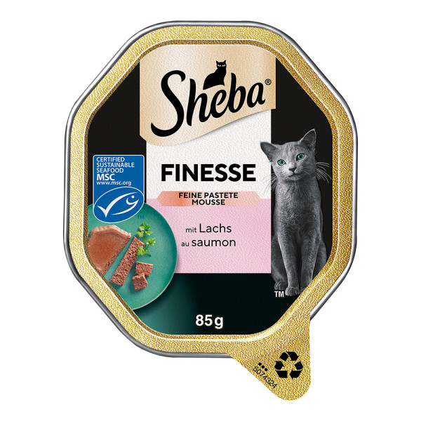 Sheba Finesse Feine Pastete mit Lachs