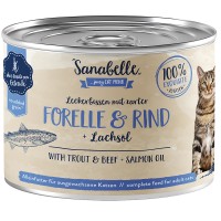Bosch Sanabelle Forelle & Rind + Lachsöl Bosch Sanabelle Forelle & Rind + Lachsöl