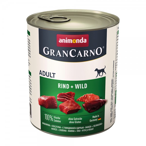 Animonda Gran Carno Original Adult Rind + Wild