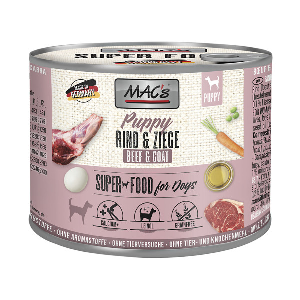 MAC´s DOG Puppy Rind & Ziege