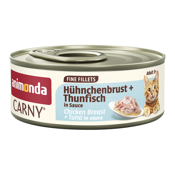 Animonda Carny Adult Hühnchenbrust & Thunfisch in Sauce