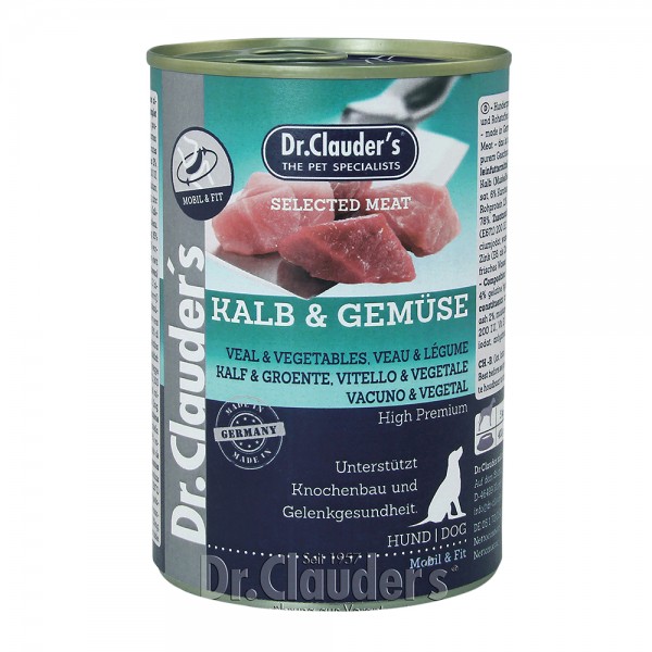 Dr. Clauder Selected Meat Kalb & Gemüse