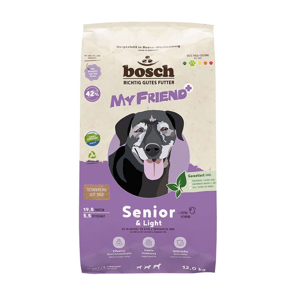 Bosch My Friend Dog Senior | Trockenfutter | Hundefutter | Hund | Sortiment  | Stroetmann Tiernahrung