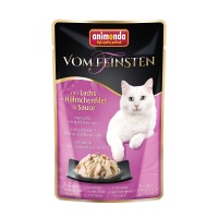 Animonda Vom Feinsten mit Lachs + Hühnchenfilet in Sauce Animonda Vom Feinsten mit Lachs + Hühnchenfilet in Sauce