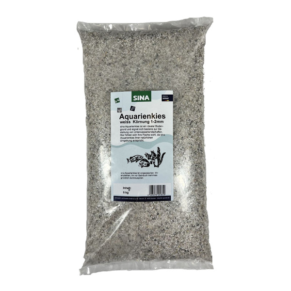 Sina Aquarienkies weiss 1-2mm