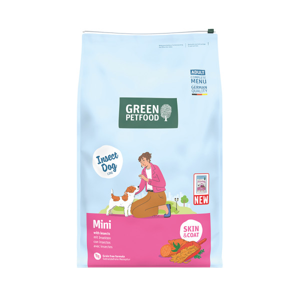 Green Petfood GPF Dog Mini with Insects